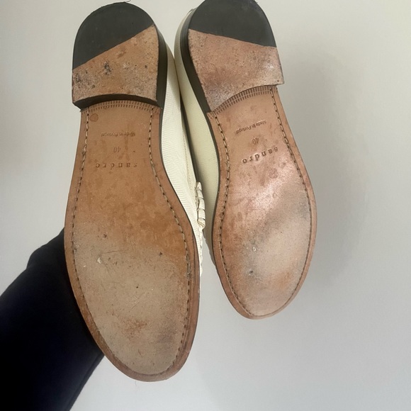 Sandro leather loafers size 9 - Picture 4 of 4